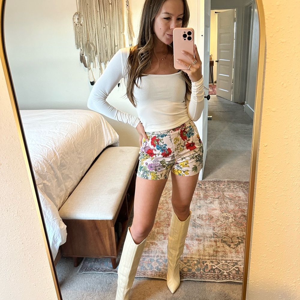 Zara Floral Short